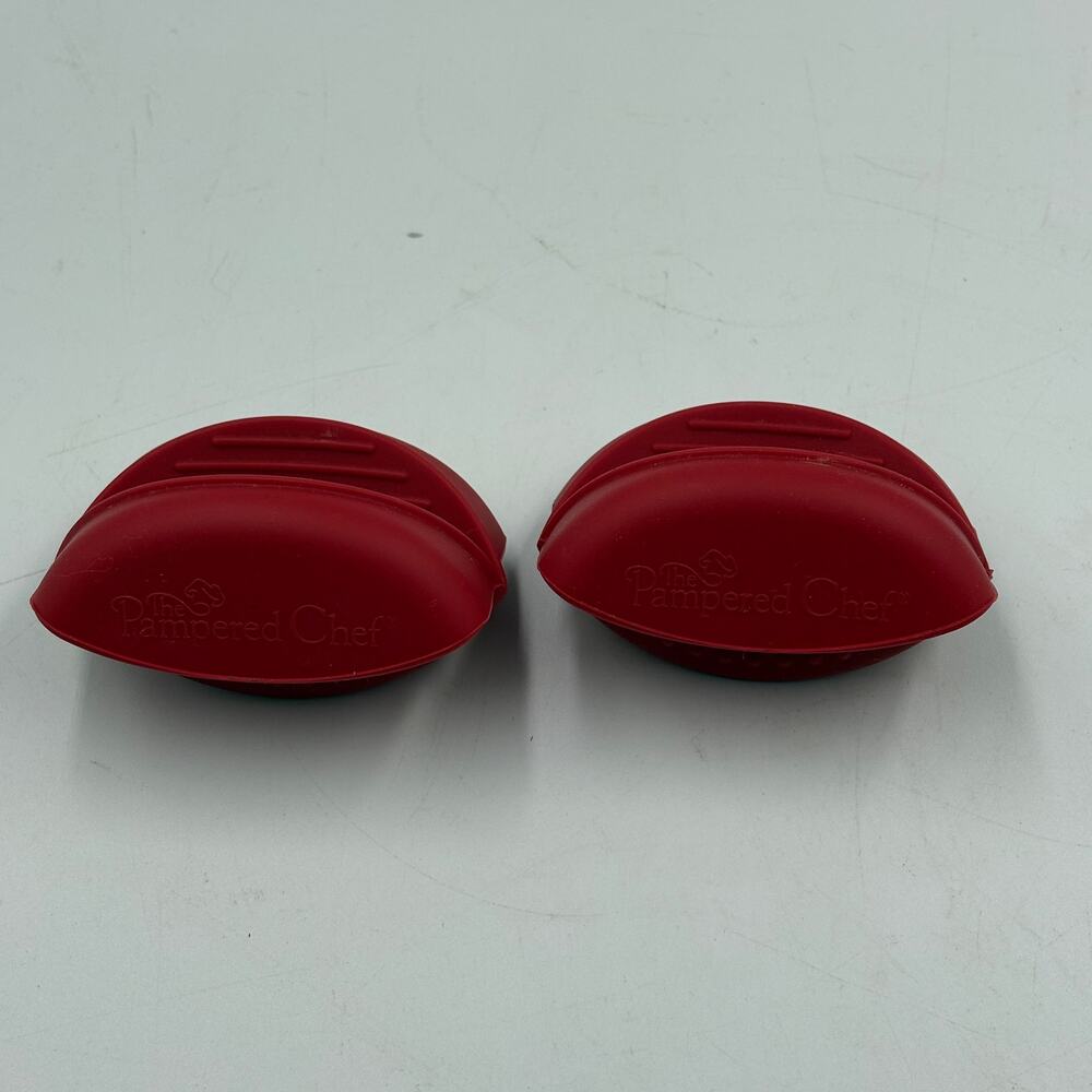 Pampered Chef Mini Silicone Microwave Grip Set